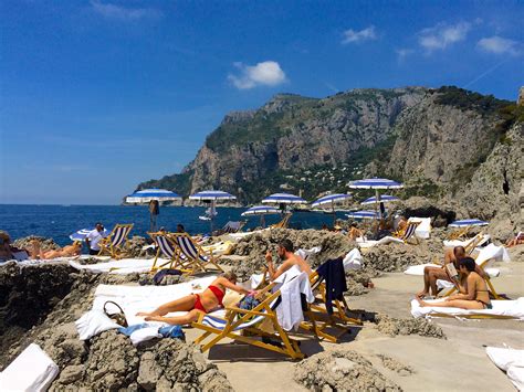 capri la fontelina beach club.